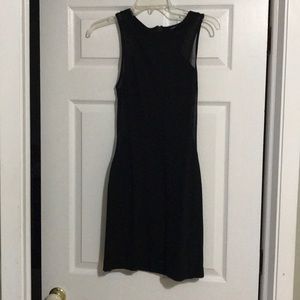 Black express cut out dress